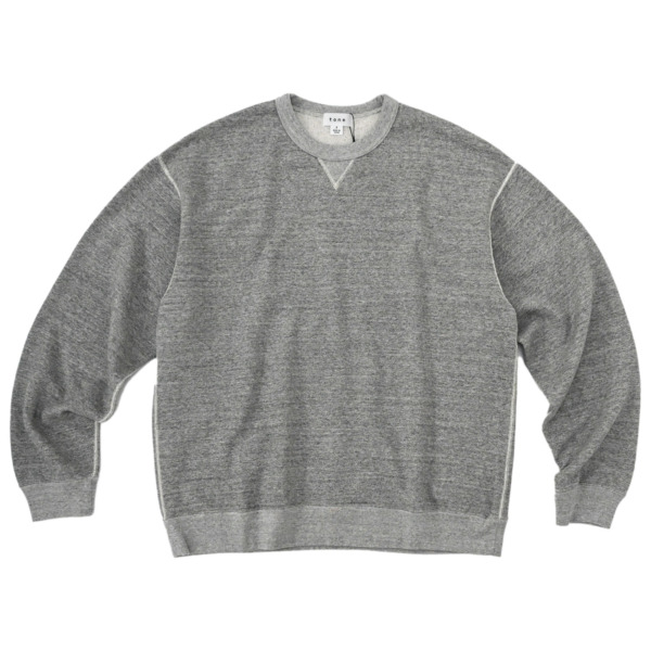 tone /// BASIC SWEAT PULLOVER Ash Gray 01