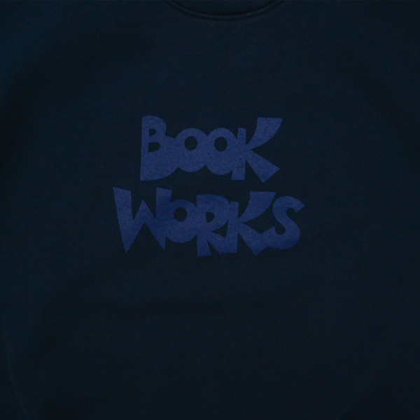 BOOK WORKS /// OG logo crew Navy 02
