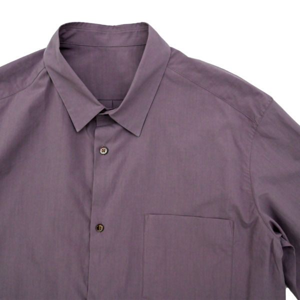 URU /// SHORT LENGTH LONG SLEEVE SHIRTS TYPE A Grape 02