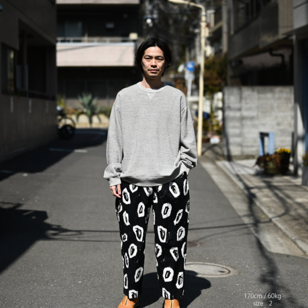 tone /// BASIC SWEAT PULLOVER Ash Gray 04