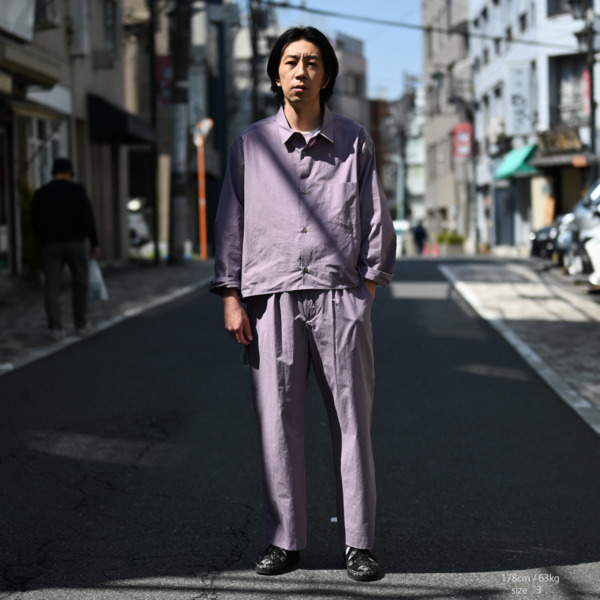 URU /// EASY PANTS TYPE A Grape 05