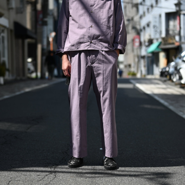 URU /// EASY PANTS TYPE A Grape 06