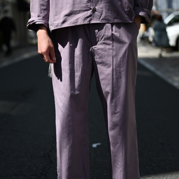 URU /// EASY PANTS TYPE A Grape 07