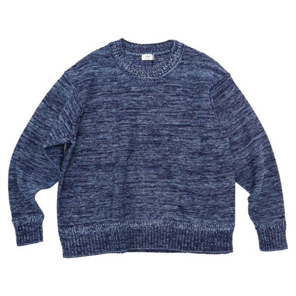 URU /// CREW NECK KNIT PURPLE 01