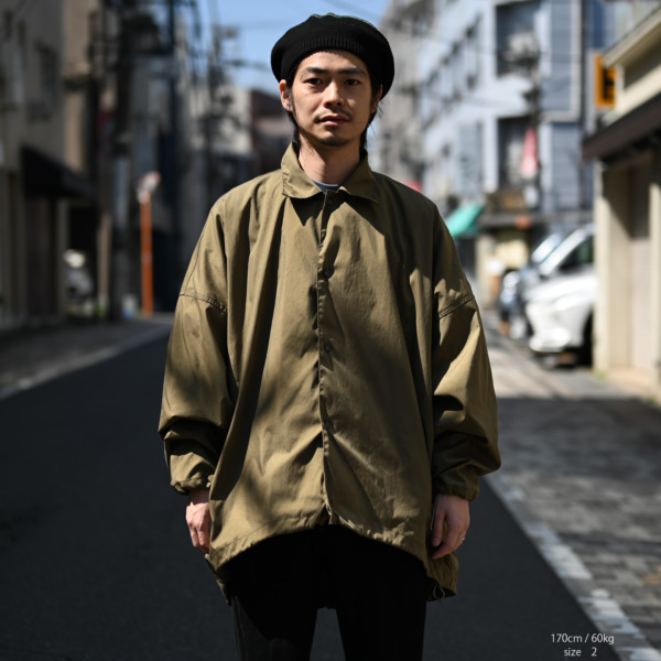 URU /// LONG SLEEVE SHIRTS Khaki 08