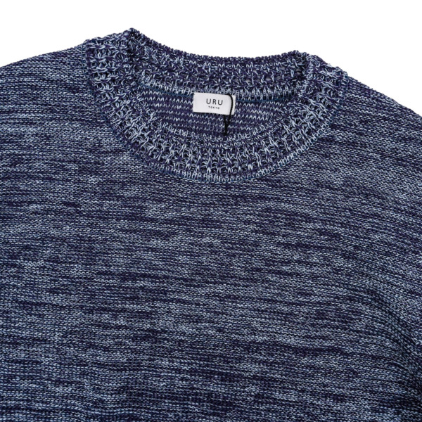 URU /// CREW NECK KNIT PURPLE 02