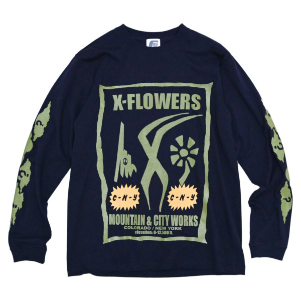 CNY /// X Flower LS Tee 01