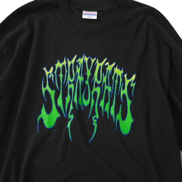 STRAY RATS /// DEAD LOGO LONG SLEEVE TEE Black 02