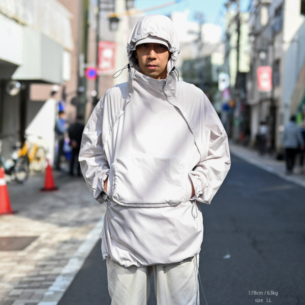 P A C S /// SAC PAC ANORAK LL SPACE GRAY 09