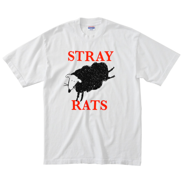 STRAY RATS /// SHEEP TEE White 01