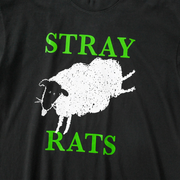 STRAY RATS /// SHEEP TEE Black 02