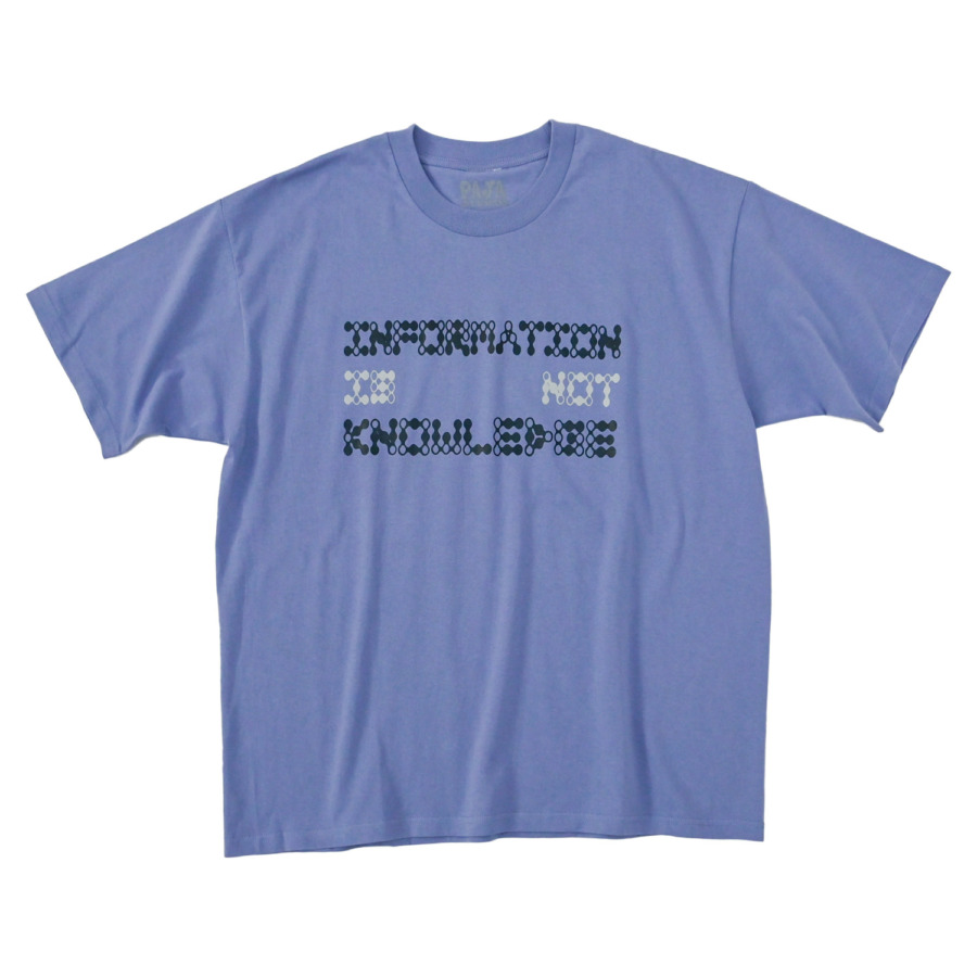 PAJA STUDIO (Inforemation is not knowledge tee Jeans) 通販 | SUPPLY TOKYO online store