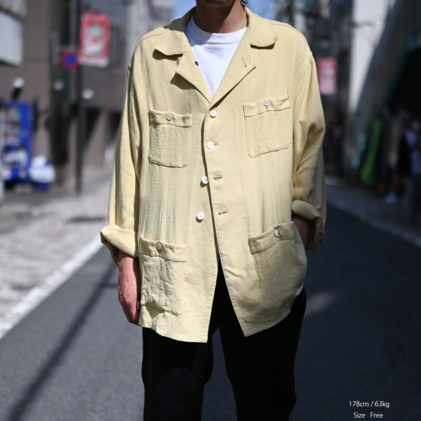 HOMELESS TAILOR /// CARNEGIE JACKET Citron 04