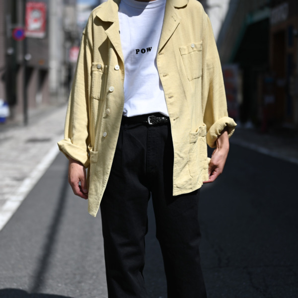 HOMELESS TAILOR /// CARNEGIE JACKET Citron 05