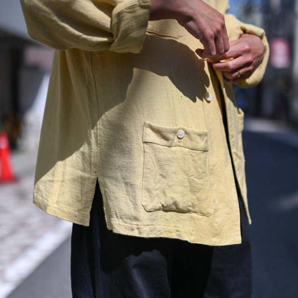 HOMELESS TAILOR /// CARNEGIE JACKET Citron 07