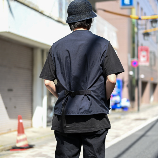 HOMELESS TAILOR /// MILITARY VEST Black 07