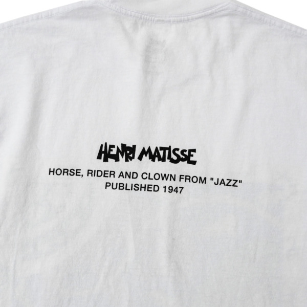 BOOK WORKS /// S/S HORSE SHIRTS White 04