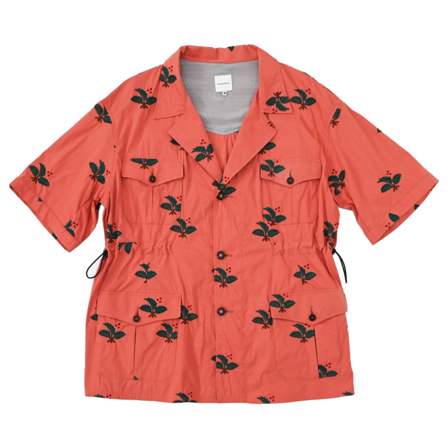 Sasquatchfabrix. (HIIRAGI EMBROIDERY SAFARI SHIRTS Pink) 通販 | SUPPLY TOKYO online store