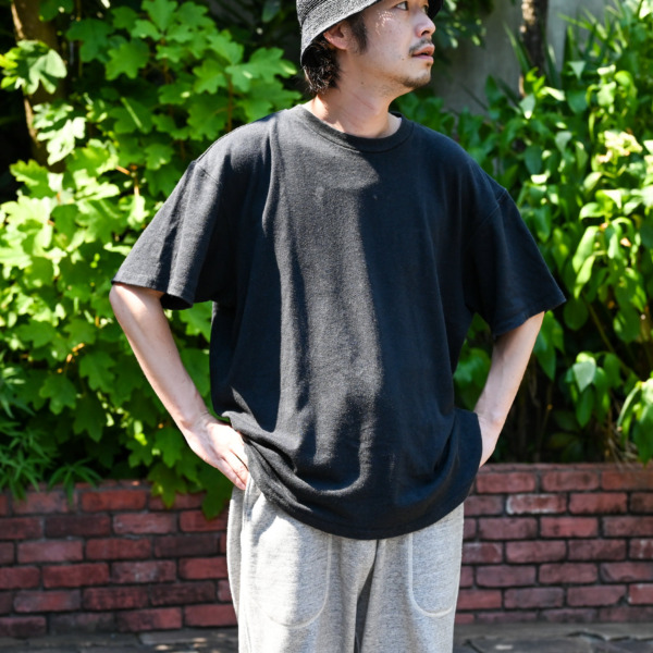 Phatee /// HEMP TEE HEAVY WEIGHT Black 06