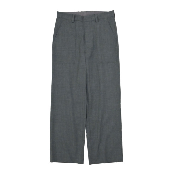 our /// Wool Baker Pants Gray 01