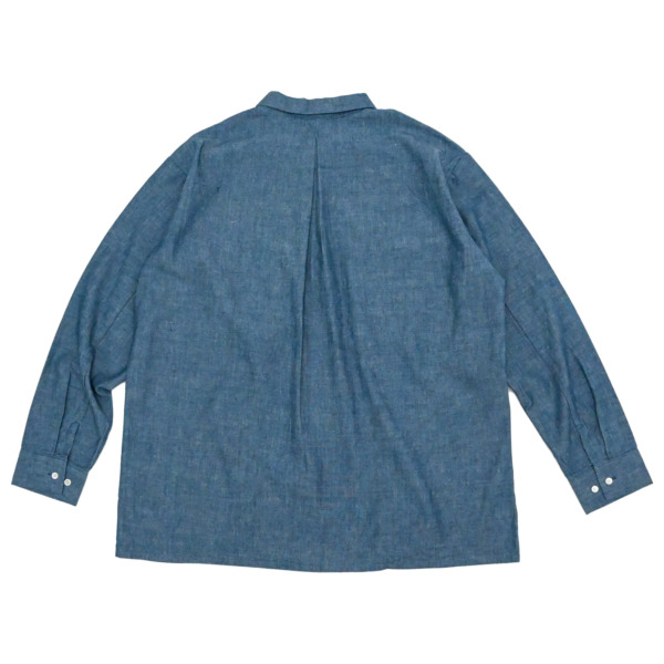 our /// Chambray Shirts Navy 03