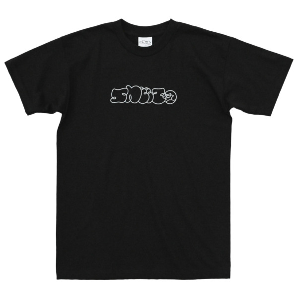 SNEEZE × CLASSIC GRIP /// TEE Black 01