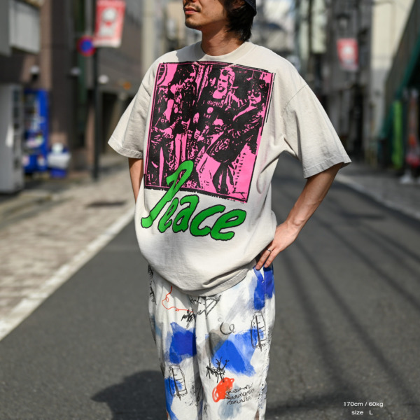 Miracle Seltzer  /// PEACE PUNKS TEE Concrete 011