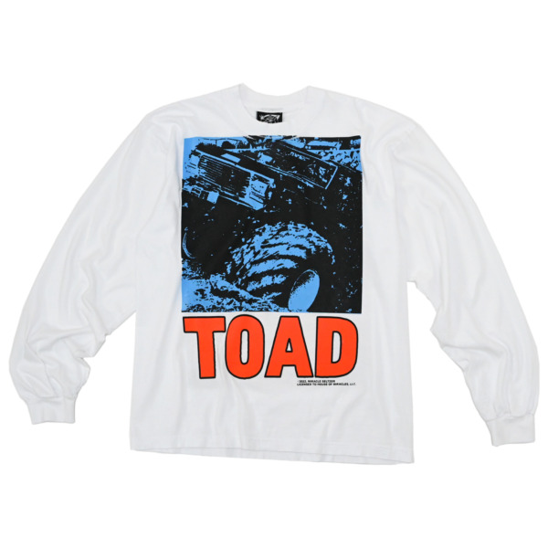 Miracle Seltzer /// TOAD PLANET L/S White 01