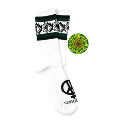 sexhippies /// Rove Bone Short Sleeve Button Up White