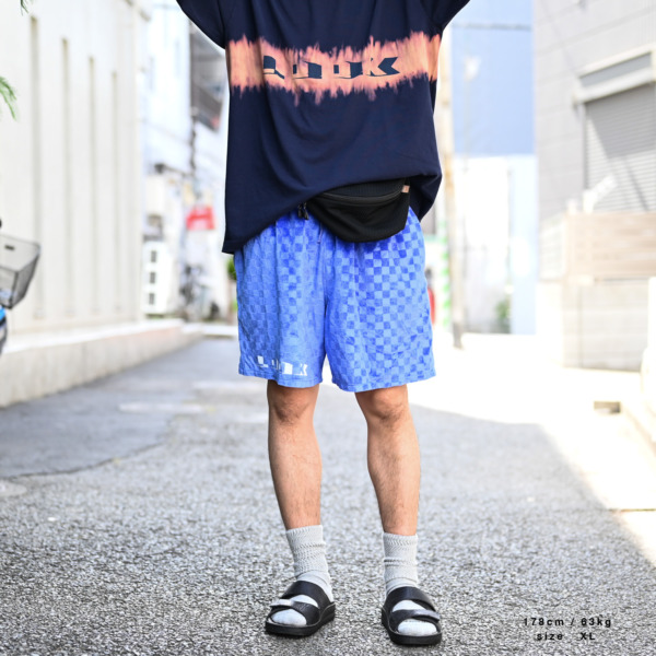 LQQK STUDIO /// Checkered Velour Shorts 06