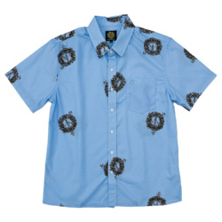 sexhippies /// Rove Bone Short Sleeve Button Up White