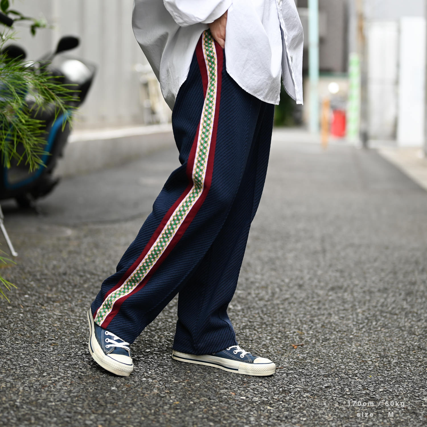 Sasquatchfabrix. TRACK PANTS Navyメンズ