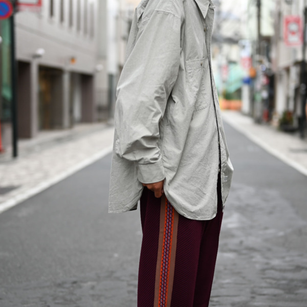Marvine Pontiak shirt makers /// Military SH Beige Rip 07