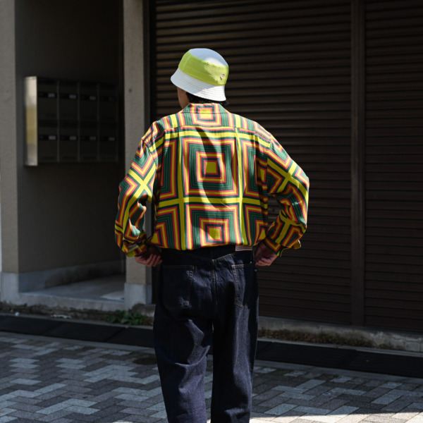 Sasquatchfabrix. /// RASTA CHECK OC SHIRT Dark Green 05