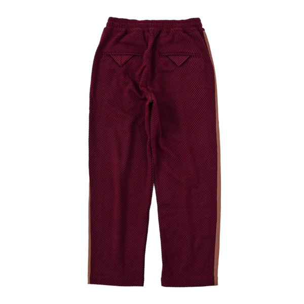 Sasquatchfabrix. /// CLASSIC LACE TRACK PANTS Bordeaux 02