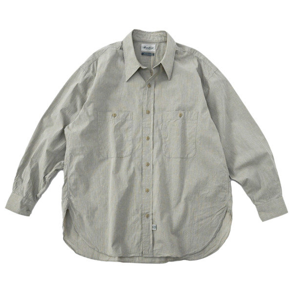 Marvine Pontiak shirt makers /// Military SH Beige Rip 01