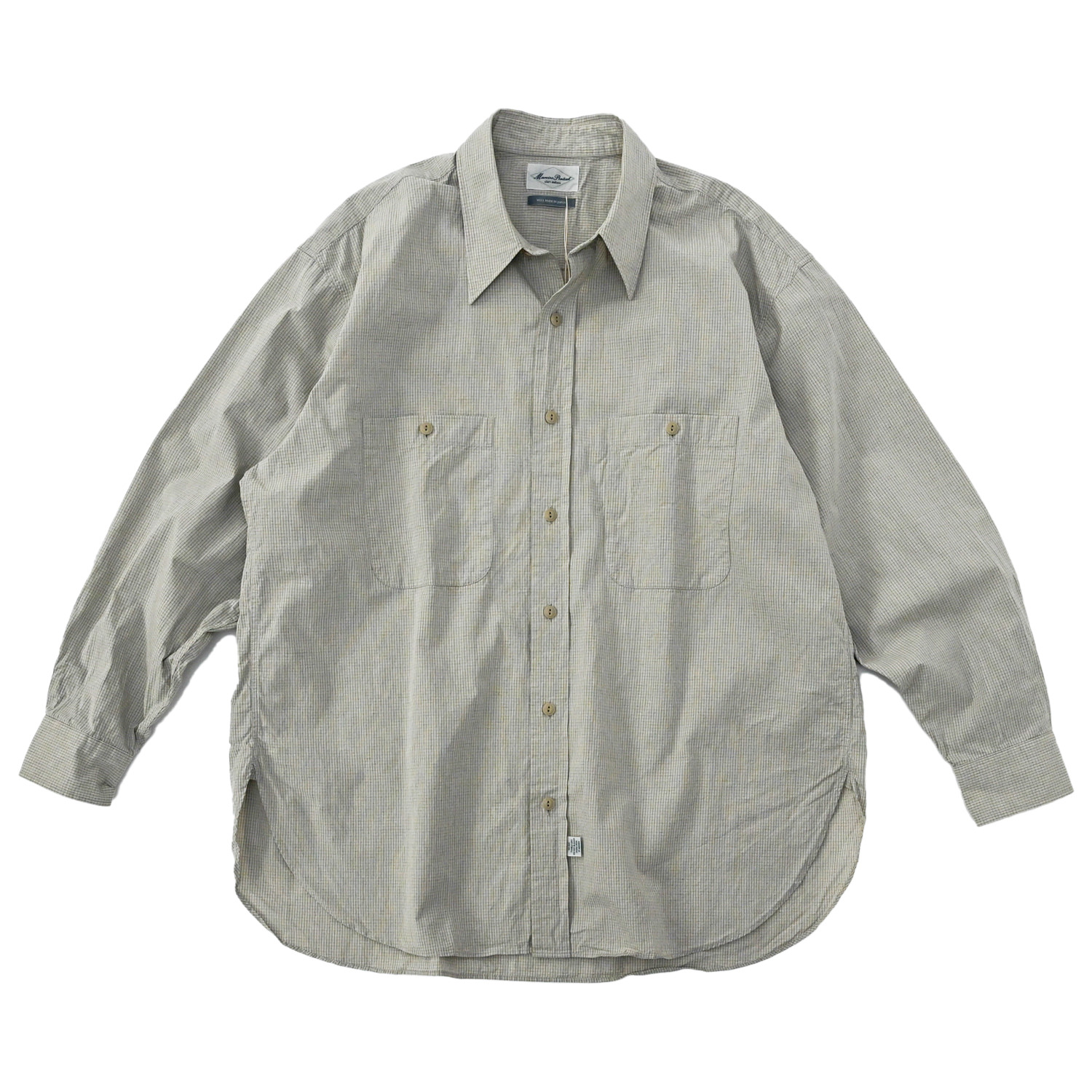 Marvine Pontiak shirt makers (Military SH Beige Rip) 通販 
