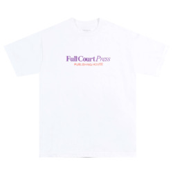 Full Court Press /// BIG TICKET TEE White