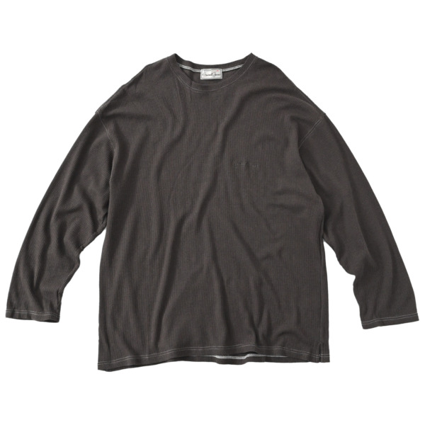 gourmet jeans /// THERMAL L/S BROWN 01