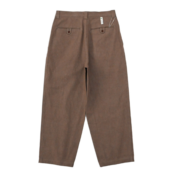 NOROLL /// THICKWALK DUCK PANTS Brown 02