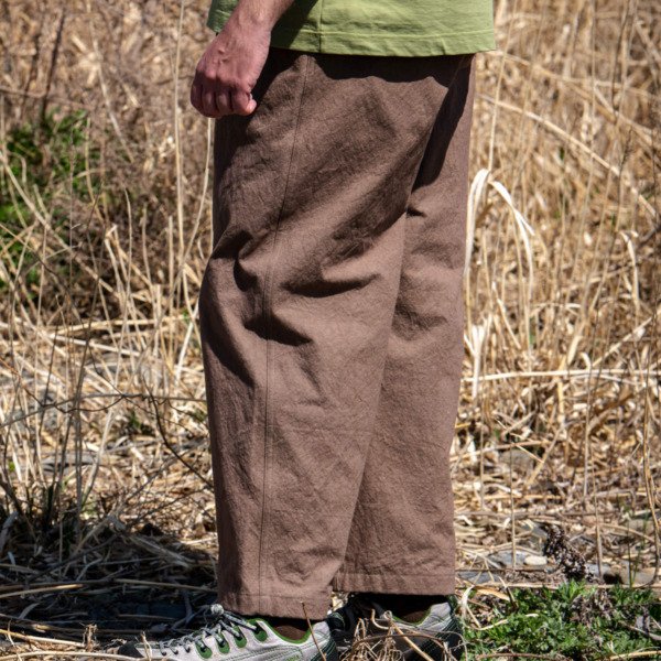 NOROLL /// THICKWALK DUCK PANTS Brown 06