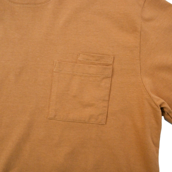 NOROLL /// CARDPOCKET TEE L/S Orange 02