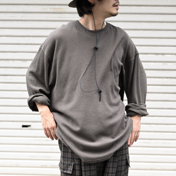 gourmet jeans /// THERMAL L/S BROWN 05