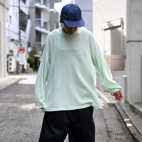 gourmet jeans /// THERMAL L/S MINT 05