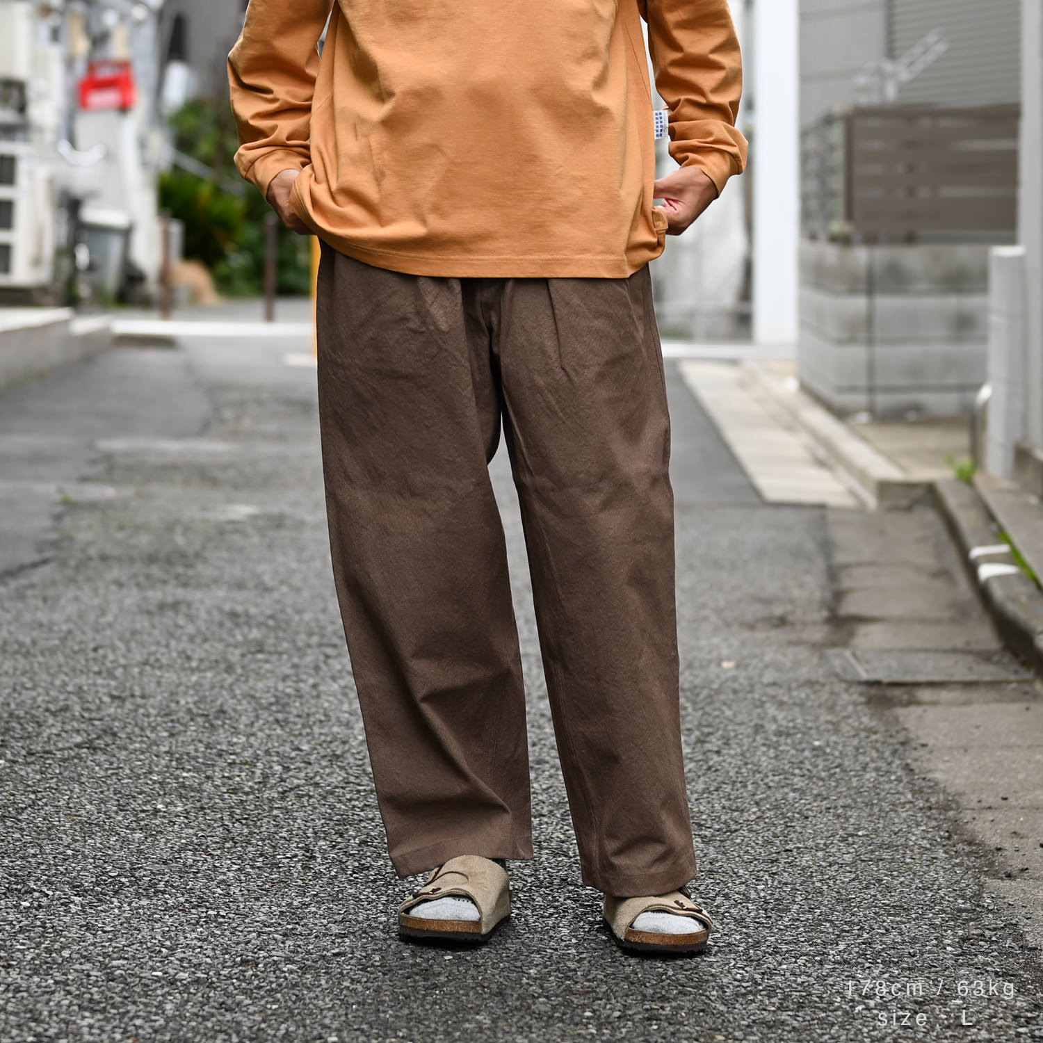 NOROLL THICKWALK DENIM PANTS