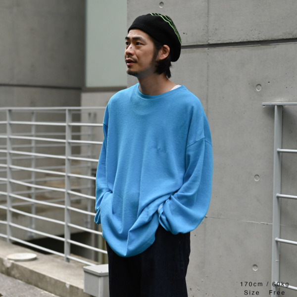 gourmet jeans /// THERMAL L/S TURQUOIS 05