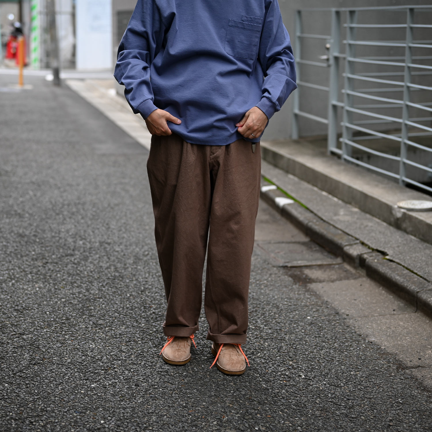 NOROLL (THICKWALK DUCK PANTS Brown) 通販 ｜ SUPPLY TOKYO online store
