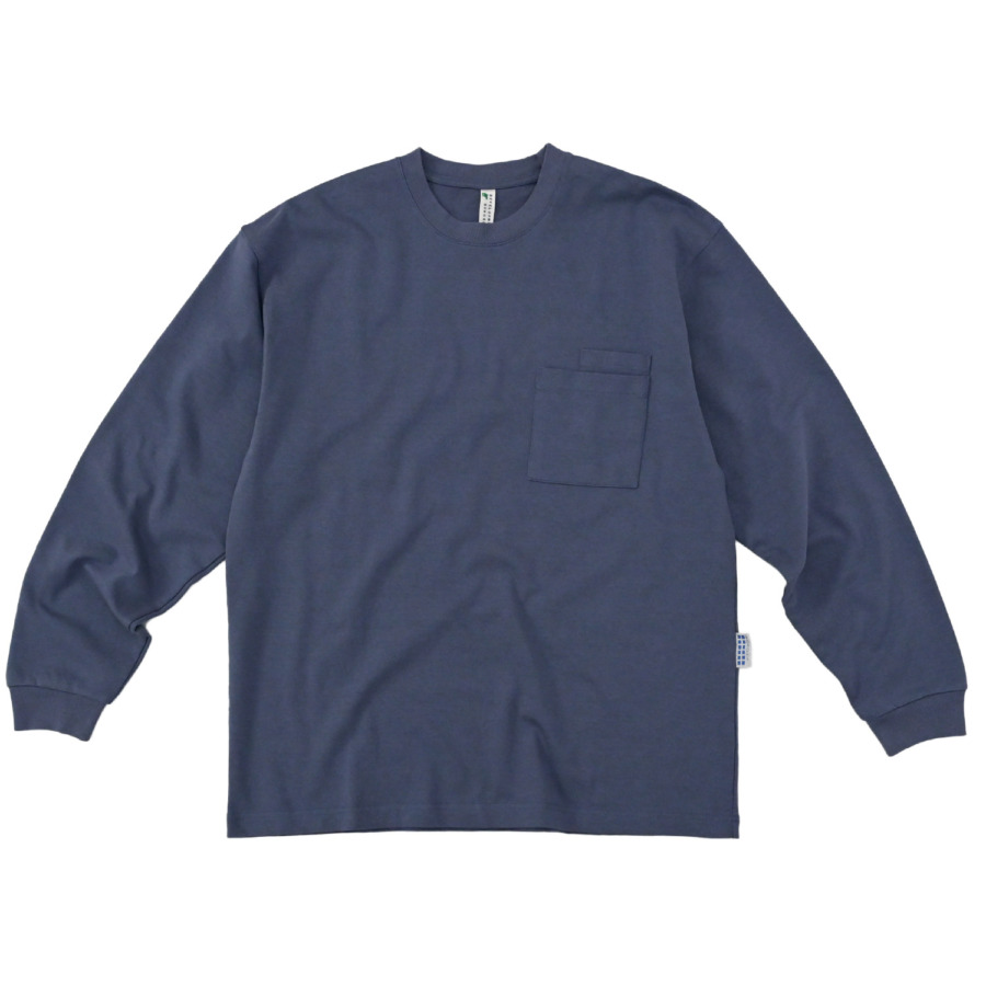 NOROLL (CARDPOCKET TEE L/S Blue) 通販 ｜ SUPPLY TOKYO online store