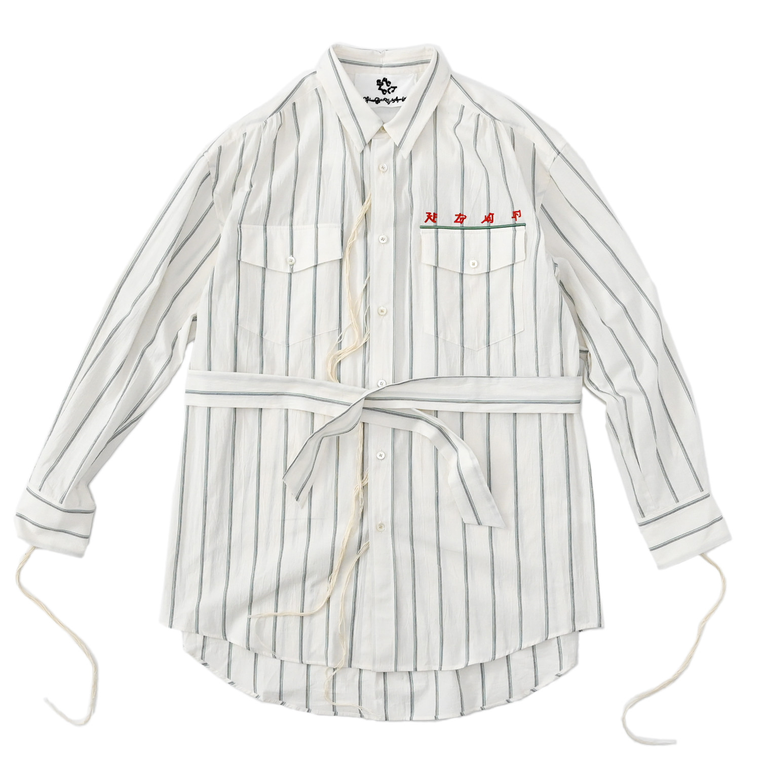 Midorikawa (MID22AW-SH01 White Stripe) 通販 ｜ SUPPLY TOKYO online store