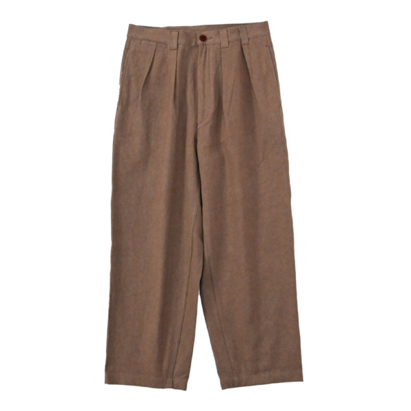 NOROLL /// THICKWALK DUCK PANTS Brown 01